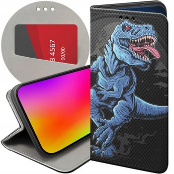 ETUI DO REALME 12 PRO / PRO PLUS WZORY DINOZAURY REPTILIA PREHISTORYCZNE - Hello Case