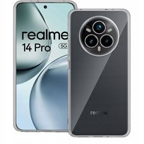 Etui Do realme 14 PRO 5G Case + Szkło 9H | PRZEZROCZYSTE CLEAR 2MM