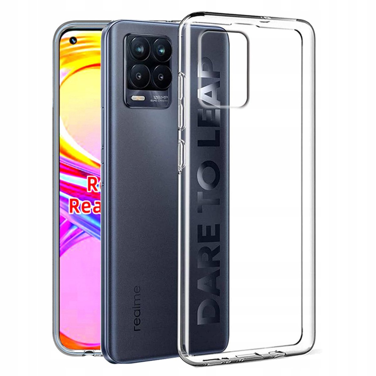 Etui Do Realme G Gumowe Obudowa Case Silikon Slim Pokrowiec Clear View Realme Sklep Empik Com