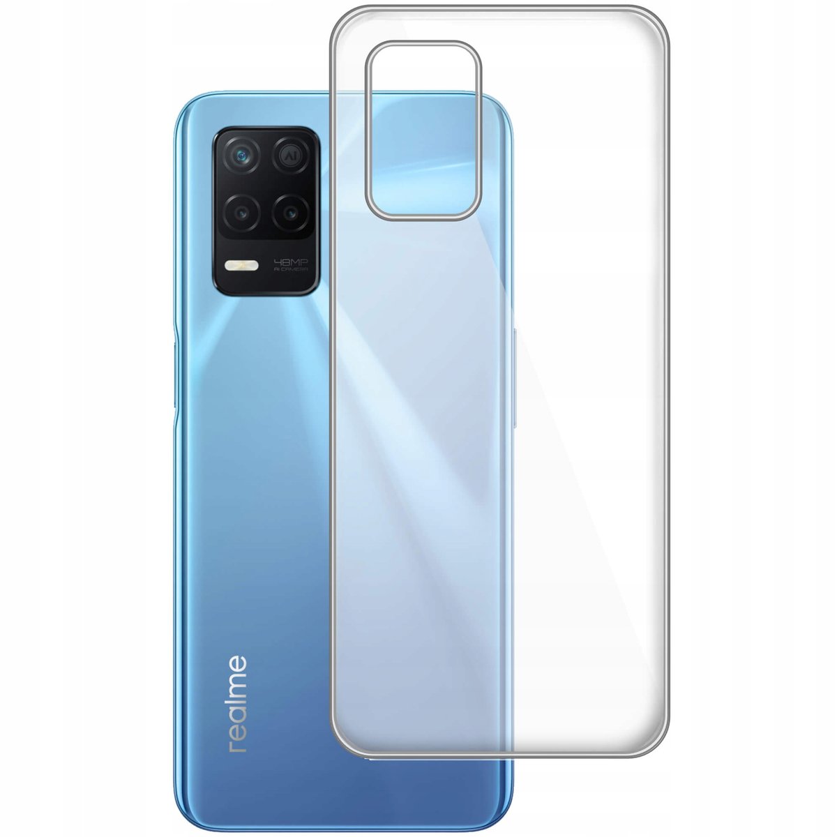 Etui Do Realme 8 / 8 Pro Gumowe Obudowa Case Silikon Slim Pokrowiec ...