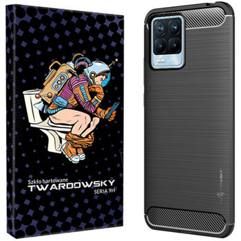 Etui Do Realme 8 Pro Twardowsky Moon + Szkło 9H - producent niezdefiniowany