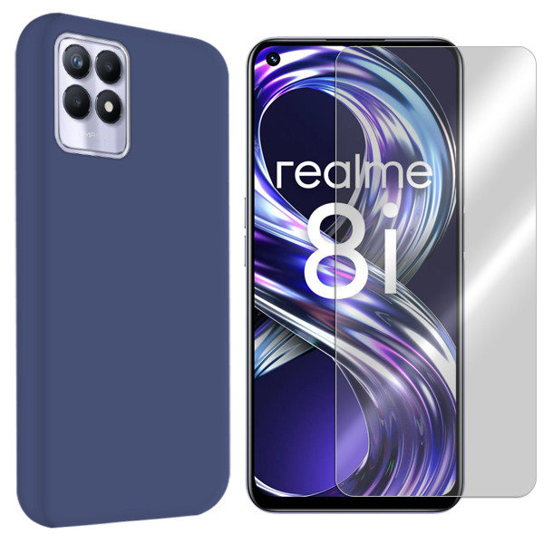 Etui Do Realme 8I Pokrowiec Obudowa Velvet + Szkło - VegaCom | Sklep ...