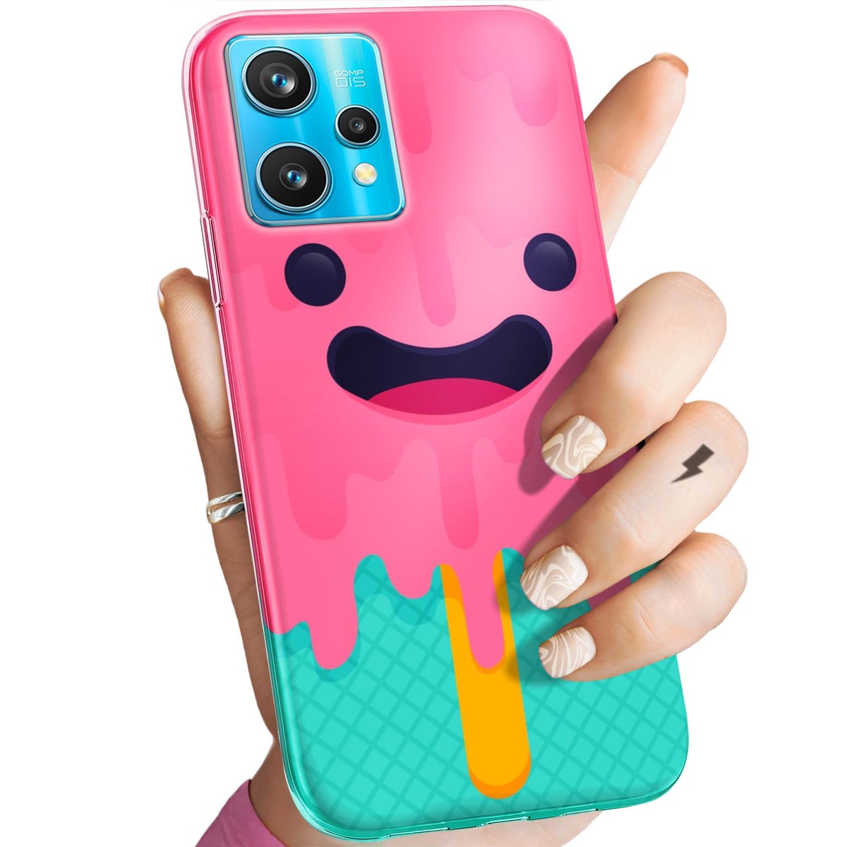 Etui Do Realme Pro Plus Wzory Candy Cukierki S Odycze S Odkie Obudowa Realme Sklep Empik Com