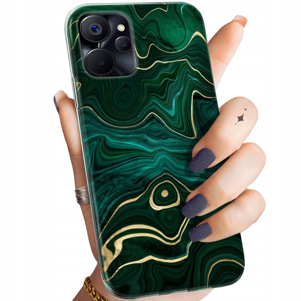Hi-Case per Custodia Realme 9i/Oppo A96 4G/A76 4G/A36 4G con