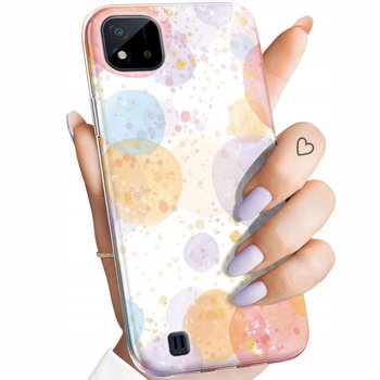 ETUI DO REALME C11 2021 / C20 WZORY WATERCOLOR AKWARELA OBRAZ OBUDOWA CASE - Hello Case