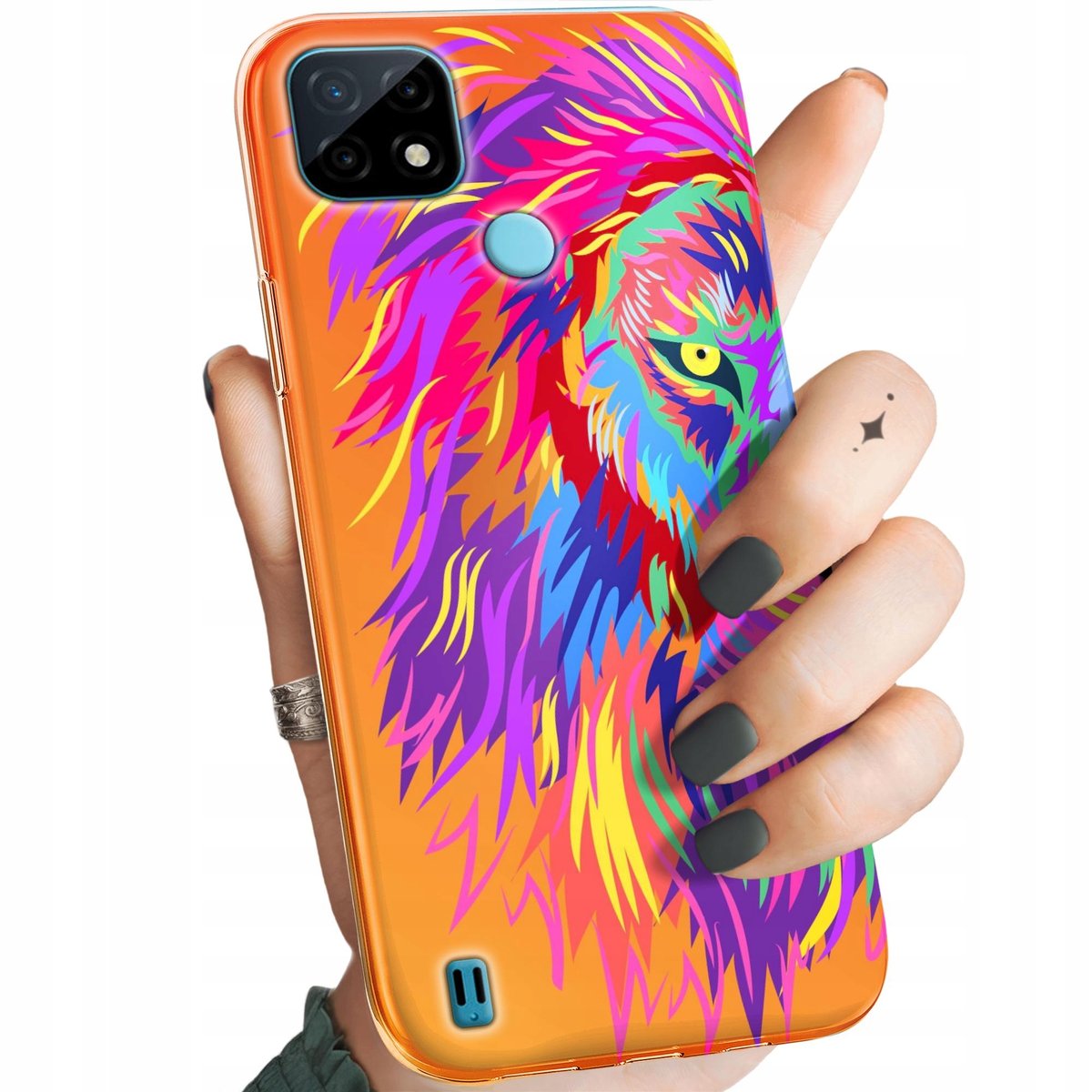 Etui Do Realme C Wzory Neonowe Neon Jaskrawe Obudowa Pokrowiec Case