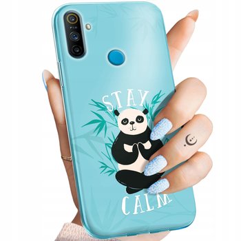 Etui Do Realme C3 Wzory Panda Bambus Pandy Obudowa Pokrowiec Case - Hello Case