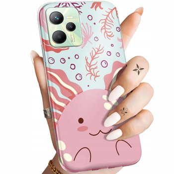 Etui Do Realme C35 Wzory Axolotl Aksolotl Z Aksolotlem Obudowa Pokrowiec - Hello Case