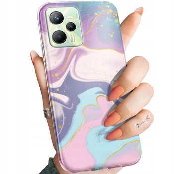 Etui Do Realme C35 Wzory Pastele Ilustracja Kolory Obudowa Pokrowiec Case - Hello Case