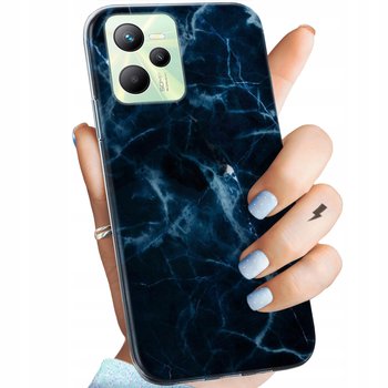 Etui Do Realme C53 Wzory Granatowe Obudowa Pokrowiec Case - Hello Case