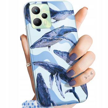 ETUI DO REALME C53 WZORY MORZE FALE WODA AQUA OBUDOWA POKROWIEC CASE - Inny producent