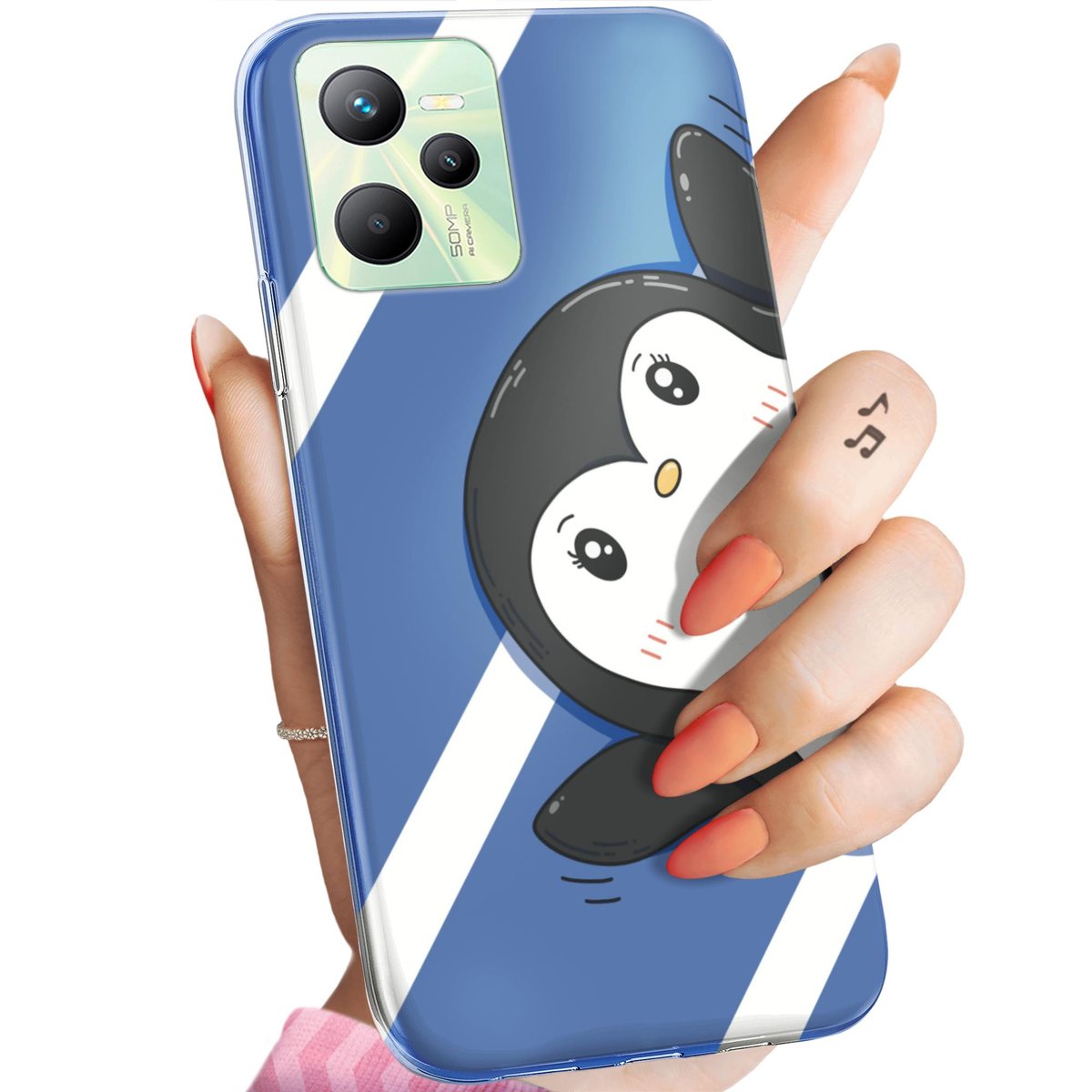 Etui Do Realme C Wzory Pingwinek Pingwin Happy Feet Obudowa Pokrowiec Realme Sklep Empik Com