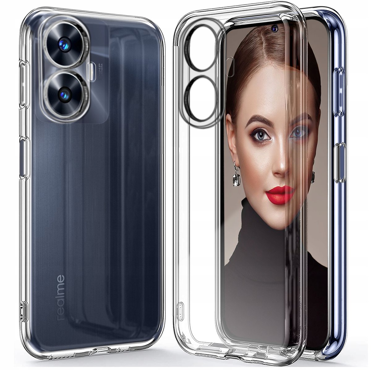 cover in tpu realme c55 Cellularline