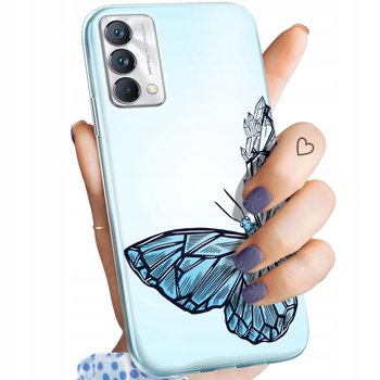 Etui Do Realme Gt Master 5G Wzory Motyle Butterfly Barwne Obudowa Pokrowiec - Hello Case