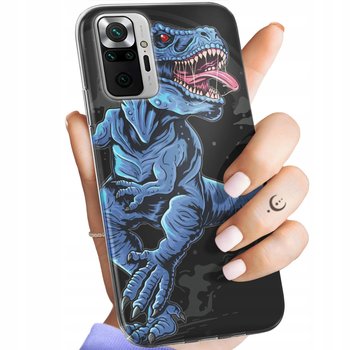 Etui Do Redmi Note 10 Pro / 10 Pro Max Wzory Dinozaury Reptilia Obudowa - Hello Case
