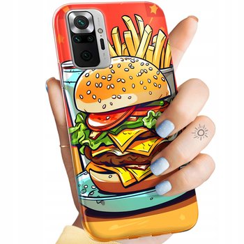 Etui Do Redmi Note 10 Pro / 10 Pro Max Wzory Hamburger Burgery Fast-Food - Hello Case