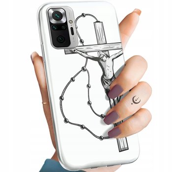 ETUI DO REDMI NOTE 10 PRO / 10 PRO MAX WZORY JEZUS KRZYŻ RÓŻANIEC BÓG CASE - Hello Case