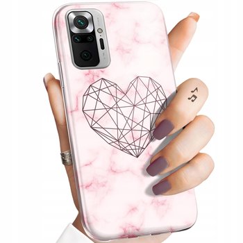 Etui Do Redmi Note 10 Pro / 10 Pro Max Wzory Serce Serduszka Miłość Obudowa - Hello Case