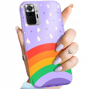 Etui Do Redmi Note 10 Pro / 10 Pro Max Wzory Tęcza Rainbow Obudowa Case - Hello Case
