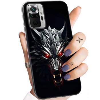 Etui Do Redmi Note 10 Pro / 10 Pro Max Wzory Wiedźmin Witcher Biały Wilk - Hello Case