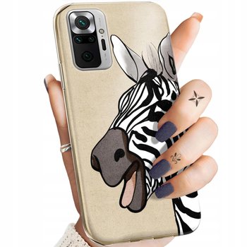 ETUI DO REDMI NOTE 10 PRO / 10 PRO MAX WZORY ZEBRA ZEBERKA PASKI OBUDOWA - Hello Case