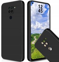Etui Do Redmi Note 9 Silicone Mat Black Case Inna marka