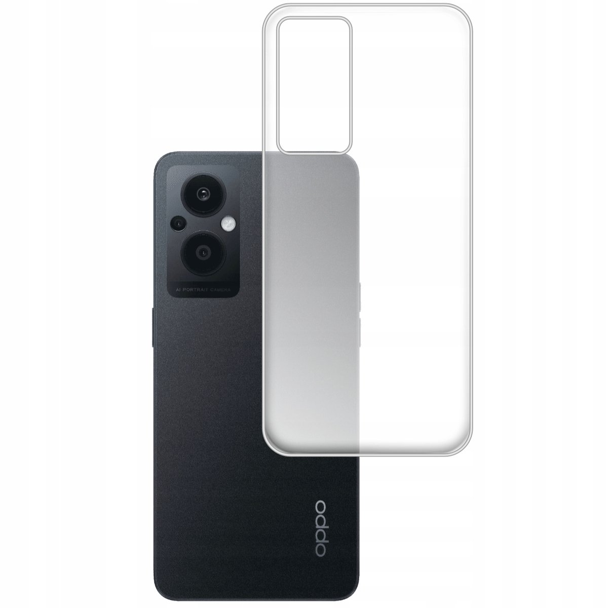 HAOYE Case for OPPO Reno 8 Lite/OPPO Reno 7 Lite/Reno 7Z, [Built-in