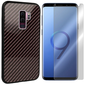 ETUI DO SAM GALAXY S9 PLUS G965 GLASS CARBON SZKŁO - VegaCom