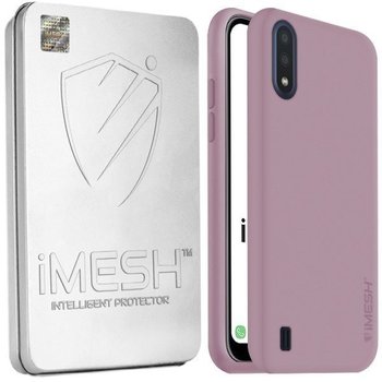 Etui Do Samsung Galaxy A02 Case Imesh Silk + Szkło - iMesh