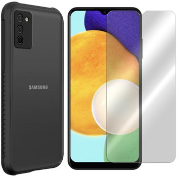 Etui Do Samsung Galaxy A03S Defender Shock + Szkło - VegaCom