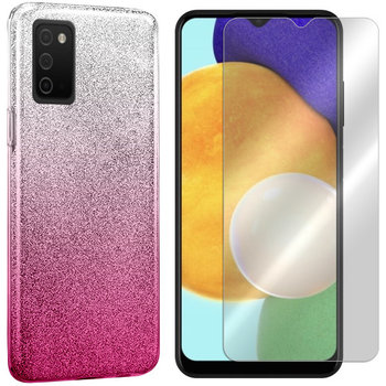 ETUI DO SAMSUNG GALAXY A03S EU CASE BLING + SZKŁO - VegaCom