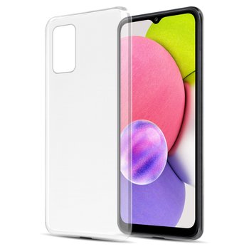 Etui Do Samsung Galaxy A03s Pokrowiec w W PEŁNI PRZEZROCZYSTY Obudowa Ochronny TPU Silikon Case Cover Cadorabo - Cadorabo