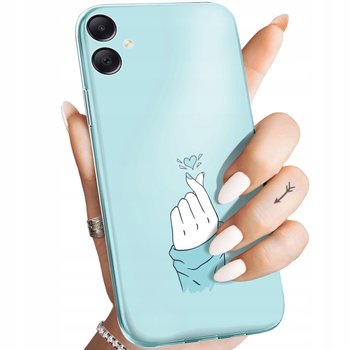 Etui Do Samsung Galaxy A05 Wzory Niebieskie Blue Blau Obudowa Pokrowiec - Hello Case