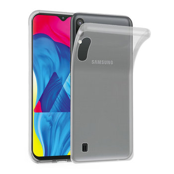 Etui Do Samsung Galaxy A10 / M10 Pokrowiec w W PEŁNI PRZEZROCZYSTY Obudowa Ochronny TPU Silikon Case Cover Cadorabo - Cadorabo