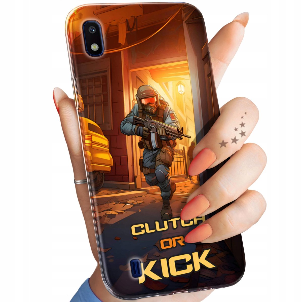 Etui Do Samsung Galaxy A10 Wzory Cs Go CounterStrike Obudowa Pokrowiec