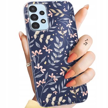 Etui Do Samsung Galaxy A13 4G Wzory Floral Botanika Bukiety Obudowa Case - Hello Case