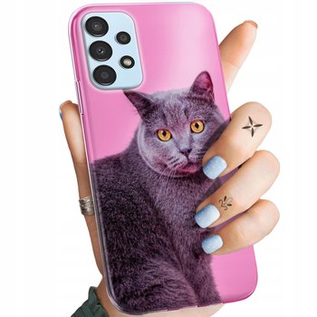 Etui Do Samsung Galaxy A13 4G Wzory Koty Kotki Kociaki Obudowa Pokrowiec - Hello Case