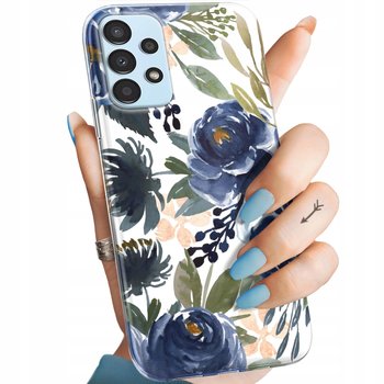 Etui Do Samsung Galaxy A13 4G Wzory Kwiaty Kwieciste Flower Obudowa Case - Hello Case