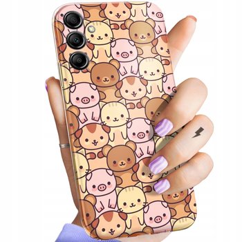 Etui Do Samsung Galaxy A14 5G Wzory Zwierzęta Pieski Kotki Lamy Domowe Case - Hello Case