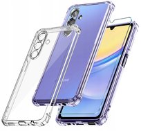 Etui Do Samsung Galaxy A15 Anti-Shock Clear Case + Szkło Ochronne 9H