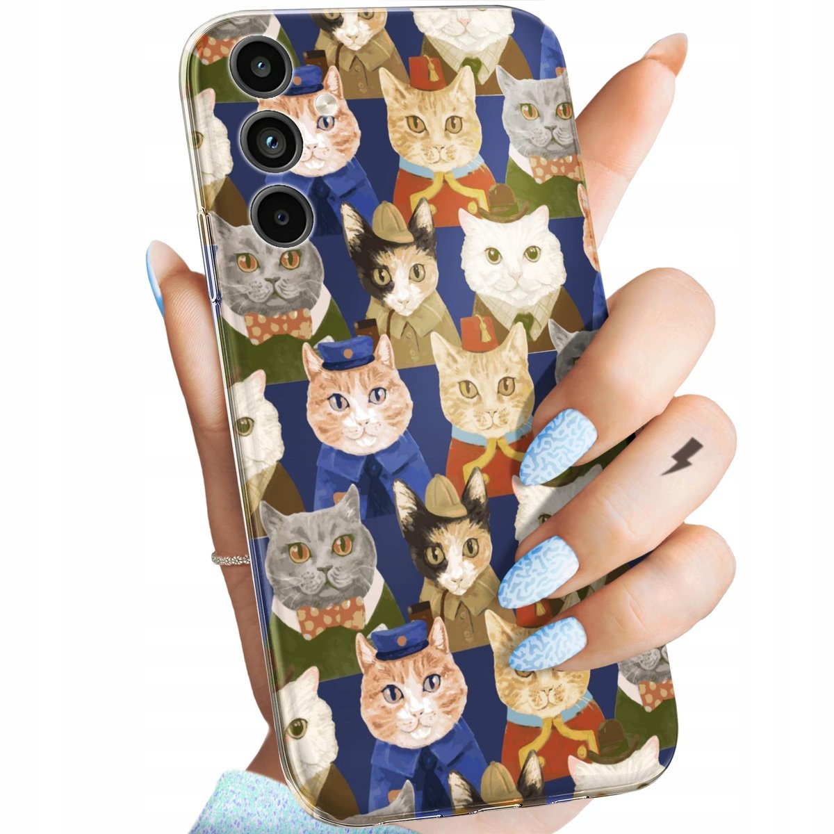 Etui Do Samsung Galaxy A15 Wzory Koty Kociaki Kotki Obudowa Pokrowiec ...