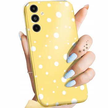 ETUI DO SAMSUNG GALAXY A15 WZORY KROPKI GROCHY BOKEH DOTS OBUDOWA POKROWIEC - Inny producent