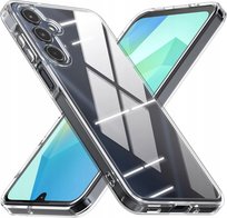 Etui Do Samsung Galaxy A16 / M16 PRZEZROCZYSTE +Szkło 9H | CLEAR CASE 2MM