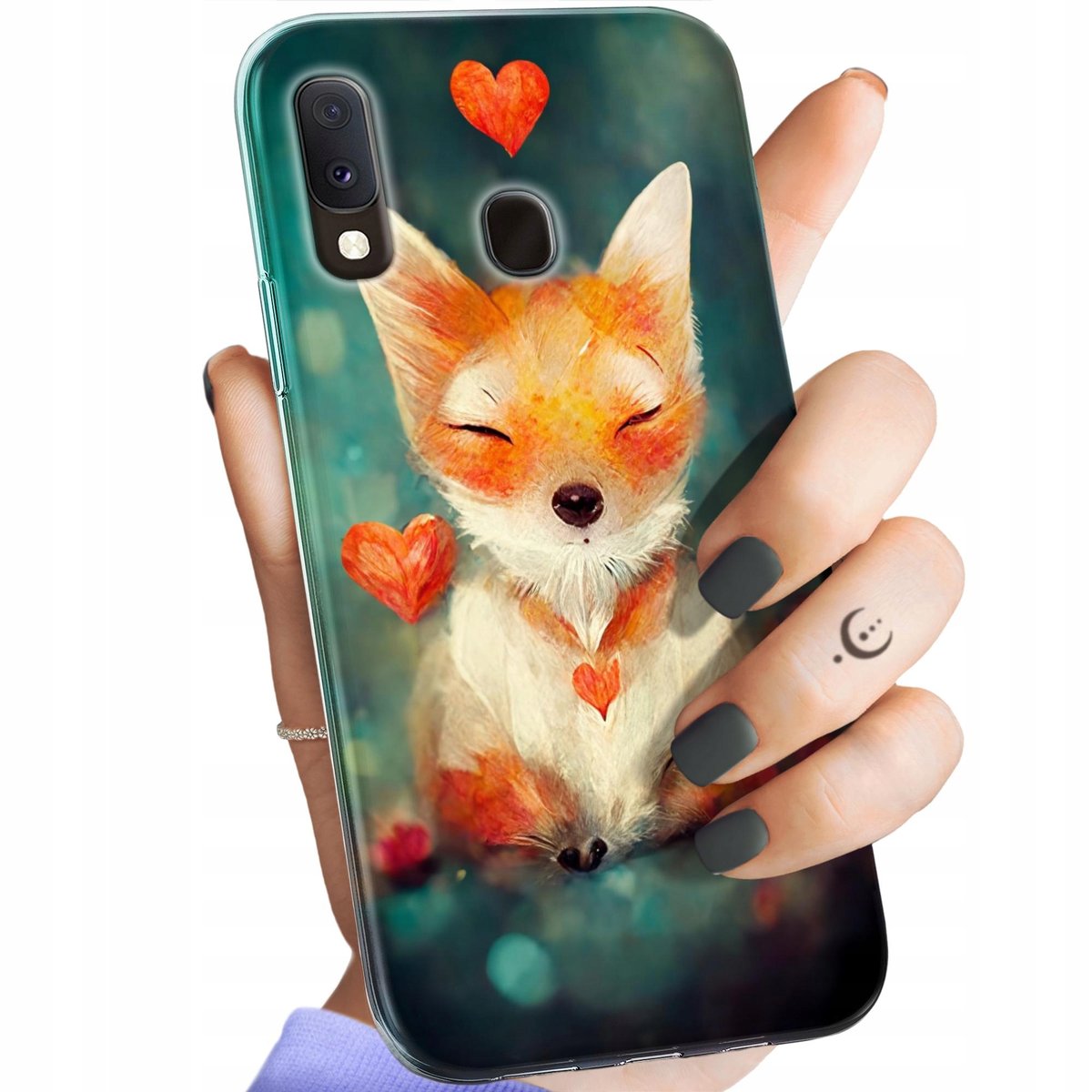 Etui Do Samsung Galaxy A20e Wzory Liski Lisy Fox Obudowa Pokrowiec Case Samsung Electronics 