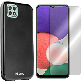 ETUI DO SAMSUNG GALAXY A22 5G POKROWIEC GEL +SZKŁO - VegaCom