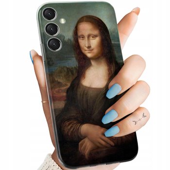 ETUI DO SAMSUNG GALAXY A25 5G WZORY LEONARDO DA VINCI MONA ŁASICZKA OBUDOWA - Inny producent