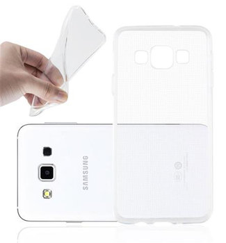 Etui Do Samsung Galaxy A3 2015 Pokrowiec w W PEŁNI PRZEZROCZYSTY Obudowa Ochronny TPU Silikon Case Cover Cadorabo - Cadorabo