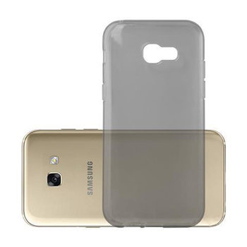 Etui Do Samsung Galaxy A3 2017 Pokrowiec w PRZEZROCZYSTY CZARNY Obudowa Ochronny TPU Silikon Case Cover Cadorabo - Cadorabo