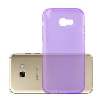 Etui Do Samsung Galaxy A3 2017 Pokrowiec w PRZEZROCZYSTY FIOLET Obudowa Ochronny TPU Silikon Case Cover Cadorabo - Cadorabo