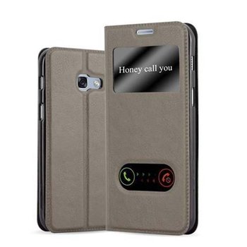 Etui Do Samsung Galaxy A3 2017 w BRĄZOWY KAMIEŃ Pokrowiec Obudowa Case Cover Portfel Ochronny Cadorabo - Cadorabo